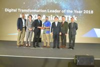   HPE 2018 Asia Pacific Digital Transformation  : Pradeep Kutty – Group Head Unified Network XL Axiata (Batik Biru) menerima penghargaan HPE 2018 Asia Pacific Digital Transformation Leader of The Year di Singapore.