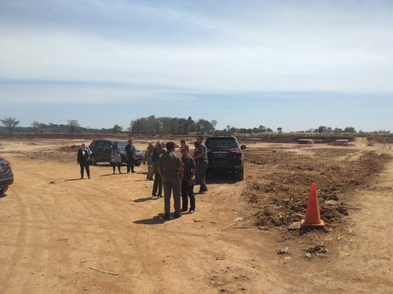 Sidak: Komisi 1 dan Komisi 3 DPRD Kabupaten Cirebon, mengujungi Lokasi Galian yang di duga telah melewati luas lahan yang di ijinkan oleh Instansi terkait.