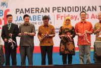 Pembukaan Pameran THEF Indonesia 2918 resmi di buka dengan memotong pita sebagai salah satu simbolis pembukaan.