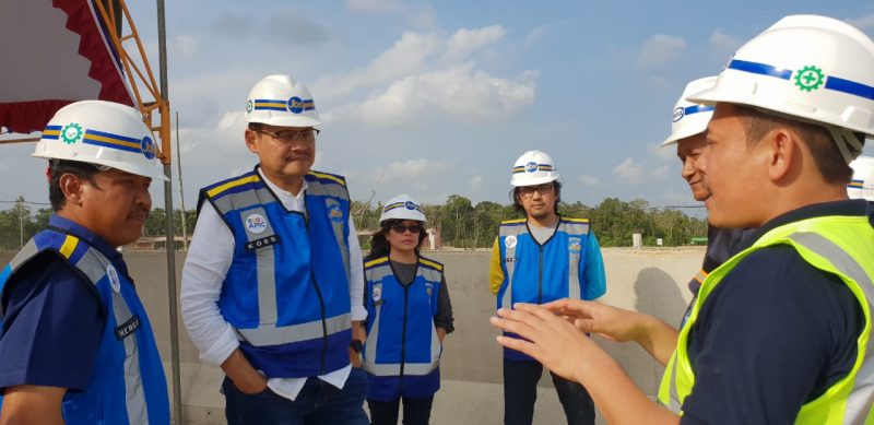 Disampaikan oleh Direktur Utama PT JBS STH. Saragi pada kunjungan kerja Direktur SDM dan Umum PT Jasa Marga (Persero) Tbk. Kushartanto Koeswiranto ke proyek jalan tol tersebut.