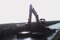 Proyek Normalisasi sungai di Desa Panyingkiran Kidul dan Panyingkiran Lor Kecamatan Cantigi.