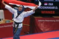 Defia berhasil membuktikan tekadnya untuk mengharumkan nama Indoensia.