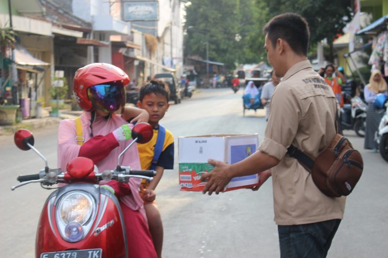 Ikatan Wartawan Online Indramayu Galang Donasi untuk Gempa Bumi Lombok