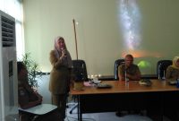 Kepala Dinas Informasi dan Komunikasi (Diskominfo) Kota Bekasi, Titi Masrifahati Launching aplikasi PPDB Online tingkat SMP di Kota Bekasi

