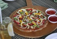 Pizza Singkong ala Hotel Santika Cikarang.