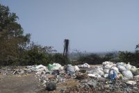 Lokasi Sampah Biji Plastik di Buang Sembarangan.