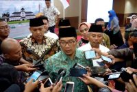Gubernur Jawa_Barat Ridwan Kamil saat hadir di acara.