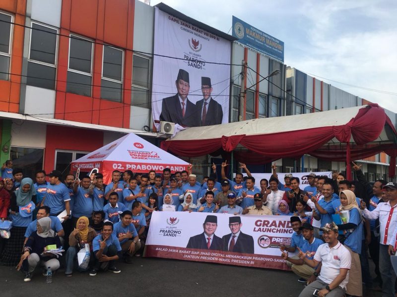 Anthony Leong yang merupakan Koordinator Prabowo-Sandi Digital Team (PRIDE) dan sekaligus Anggota Direktorat Media dan Komunikasi BPN Prabowo-Sandi.
