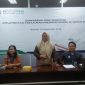 Pemaparan: Kepala Cabang BPJS Kesehatan Bekasi Siti Farida Hanoum memaparkan terkait Perpres 82 Tahun 2018.