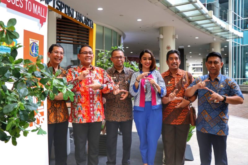 DPMPTSP Provinsi DKI Jakarta Gelar PTSP Goes to Mall di One Bell Park Cilandak.