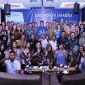 Foto Bersama: Seluruh jajaran Forum HRD Jababeka dan Menteri Perindustrian Airlangga Hartarto pada HRD Forum Jabeka di Cikarang, Bekasi, pada Jumat (15/2/2019).
