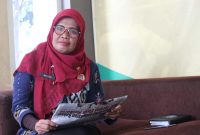 Kepala Sub Bagian Humas dan Publikasi DPRD Kota Bekasi, Dra. Mulyani, MM 