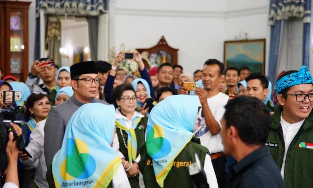 Ridwan Kamil Gubernur Provinsi Jawa Barat.