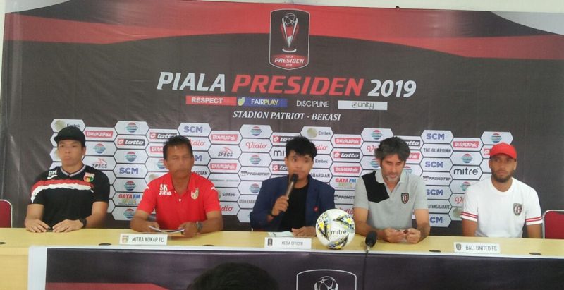 Piala Presiden 2019: Bali United Bertemu Mitra Kukar di Grup B.