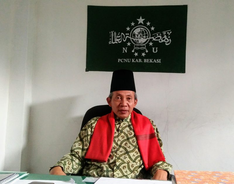 Ketua PCNU Kabupaten Bekasi Bagus Lukito