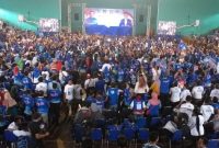 Kampanye Partai Demokrat di Cirebon.