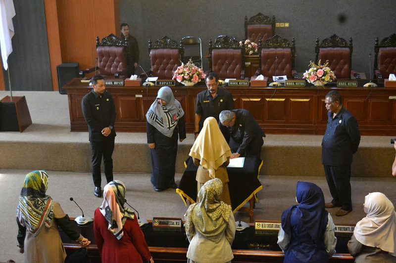 Rapat Paripurna DPRD Kuningan.