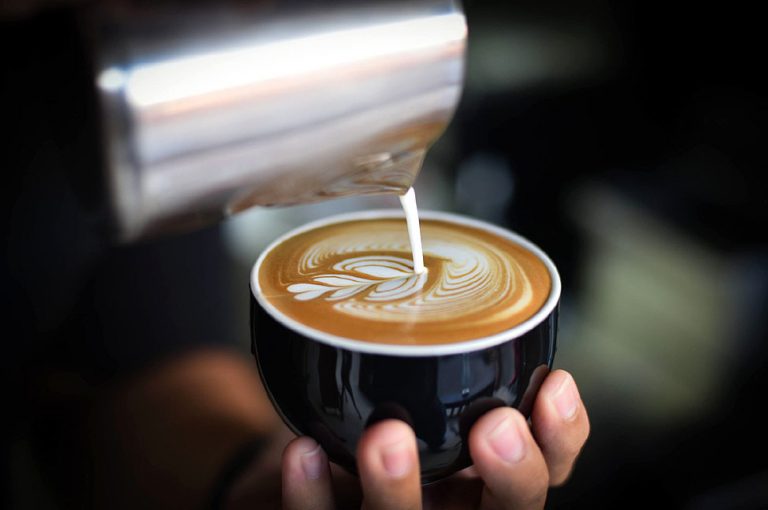 Ilustrasi Barista Kopi