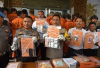 Polres Cirebon berhasil meringkus puluhan kasus narkoba.