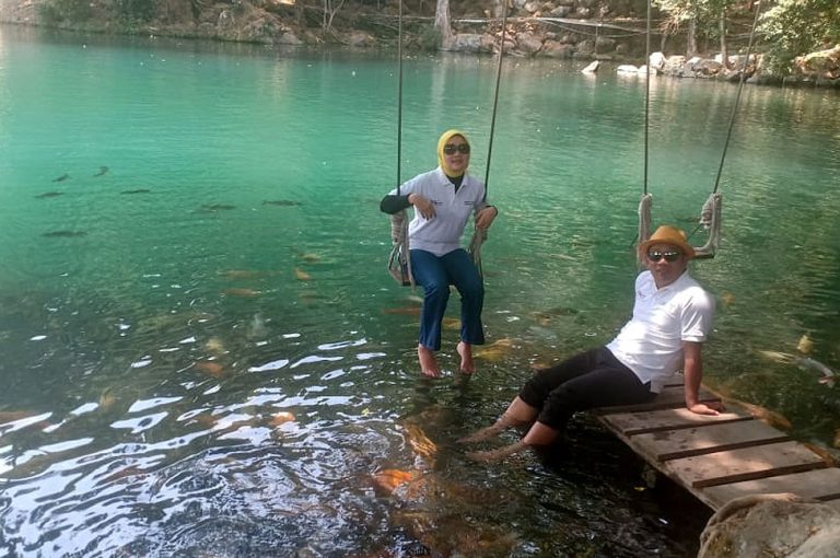 RidwannKamiln saat di Situ Cicerem Kuningan.