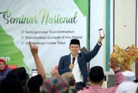 Wakil Sekretaris Dewan Syuro DPP PKB sekaligus pengasuh Pondok Pesantren Al-Mizan KH. Maman Imanulhaq.