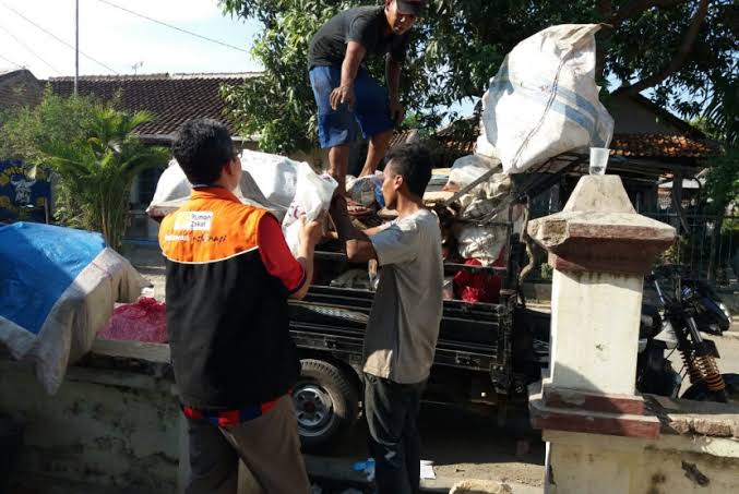 Ilustrasi Bank Sampah (Foto: Republika)
