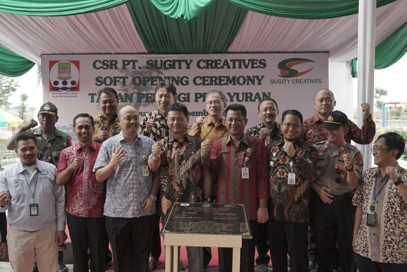 Foto: Manfaatkan CSR, Pemkab Bekasi dan Swasta Bangun Ruang Publik