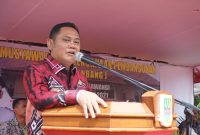 Bupati Bekasi membuka kegiatan Musrenbang Tingkat Kecamatan Sukawangi pada Kamis (30/1) bertempat di Kecamatan Sukawangi. fotoOpin/Humas untuk rakyatjabarnews.com