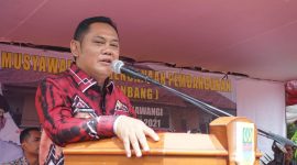 Bupati Bekasi membuka kegiatan Musrenbang Tingkat Kecamatan Sukawangi pada Kamis (30/1) bertempat di Kecamatan Sukawangi. fotoOpin/Humas untuk rakyatjabarnews.com