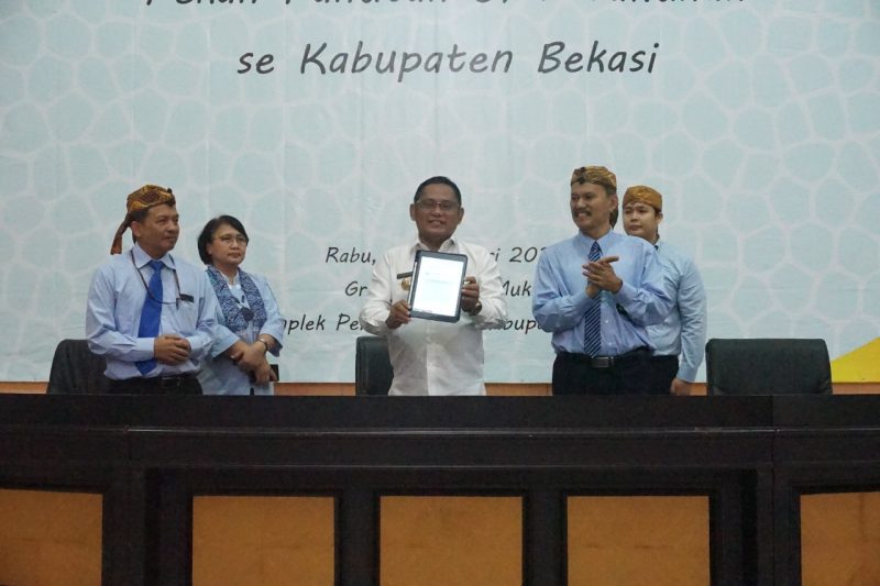 Foto : Bupati Bekasi menghadiri kegiatan Pekan Panutan SPT Tahunan se Kabupaten Bekasi yang bertempat di Gedung Swatantra Wibawa Mukti, Cikarang Pusat, Rabu (19/2).