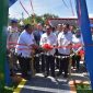 Bupati Bekasi Eka Supria Atmaja Resmikan RPTRA pertama di Kabupaten Bekasi pada Rabu (12/2) di Perumahan Graha Asri, Desa Jatireja, Kecamatan Cikarang Timur.
