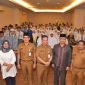 Foto : Asisten Administrasi dan Kesejahteraan Kabupaten Bekasi, Juhandi, membuka kegiatan Pembinaan Rohis di lingkungan Masjid Sekolah tingkat Kabupaten Bekasi, Senin (2/3) bertempat di Hotel Grand Cikarang, Cikarang Utara.