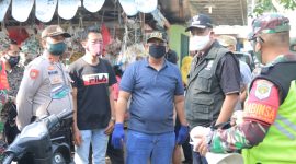 Wakil Wali Kota Tri Adhianto Sidak Penerapan New Normal Di Pasar Familly & Pasar Seroja.