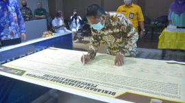 Bupati Bekasi Eka Supria Atmaja memimpin secara langsung kegiatan yang juga turut dihadiri oleh Ketua DPRD Kabupaten Bekasi Aria Dwi Nugraha, Kepala Perangkat Daerah terkait, serta Unsur Swasta.