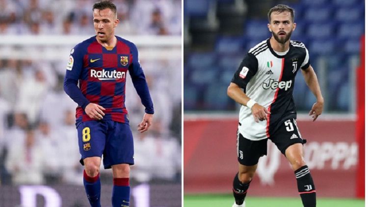 Arthur Melo dan Miralem Pjanic