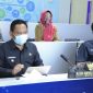 Bupati Bekasi Eka Supria Atmaja melakukan penandatanganan secara Elektronik Komitmen Bersama dan Rencana Aksi Penanggulangan Banjir dan Longsor bersama dengan para Gubernur dan Bupati/Walikota  yang ada di wilayah Jabodetabekpunjur. 