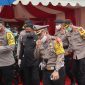 Bupati Bekasi Eka Supria Atmaja bersama Forkopimda (Forum Komunikasi Pimpinan Daerah) Kabupaten Bekasi menerima kunjungan Kapolda Metro Jaya, Irjen Pol. Drs. Nana Sujana dalam rangka memantau langsung Pospam atau Pos Pengamanan perbatasan Kabupaten Bekasi - Kabupaten Karawang dan Pospam Gerbang Tol Cikarang Barat, Selasa (28/4).