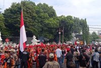 Aliansi Masyarakat Cirebon Bersatu Turun ke Jalan Tolak RUU HIP
