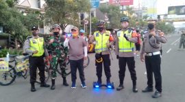 Pemerintah Kota Bekasi melakukan uji coba pelaksanaan hari bebas kendaraan bermotor atau Car Free Day pada Minggu, 5 Juli 2020.