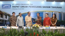 PT Lippo Cikarang Tbk (LPCK) mengumumkan hasil Rapat Umum Pemegang Saham Tahunan (“RUPST”) yang dilaksanakan pada Selasa (6/7/2020).