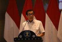 Menteri Hukum dan HAM, Yasonna H. Laoly menyampaikan bahwa Seminar Nasional ini adalah momentum dalam mensinergikan dan mengkoordinasikan peran pemerintah sebagai katalisator dan dinamisator baik kepada masyarakat maupun dunia usaha.
