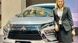 Model: Dokumen foto di event GIIAS 2021, di Tangerang.