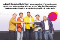 PT Indosat Tbk “Indosat Ooredoo Hutchison” selasa (4/1/2022) mengumumkan penyelesaian penggabungan usaha antara PT Indosat Tbk (“Indosat Ooredoo”) dengan PT Hutchison 3 Indonesia setelah menerima semua persetujuan hukum dan pemegang saham yang diperlukan.