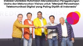 PT Indosat Tbk “Indosat Ooredoo Hutchison” selasa (4/1/2022) mengumumkan penyelesaian penggabungan usaha antara PT Indosat Tbk (“Indosat Ooredoo”) dengan PT Hutchison 3 Indonesia setelah menerima semua persetujuan hukum dan pemegang saham yang diperlukan.