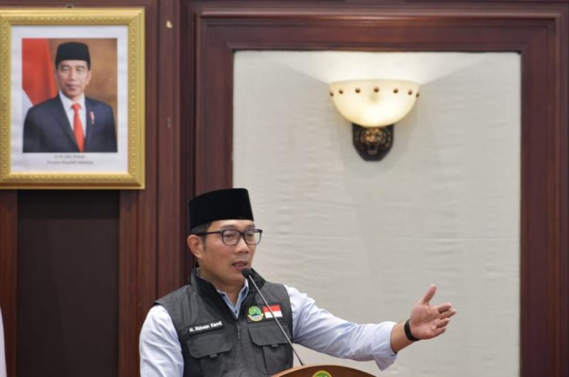 Gubernur Jawa Barat Ridwan Kamil.