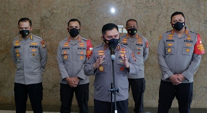 Kapolda Metro Jaya Irjen Pol Muhammad Fadil Imran. 