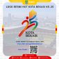 Logo resmi Hut Kota Bekasi ke -25 tahun.