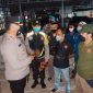 Kapolres metro Bekasi Kombes pol Gidion Arif Setiawan memimpin Apel Siaga Kring Reserse Patroli Presisi, Sabtu (26/2/2022) Malam.