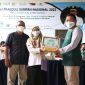 DEKLARASI BANK SAMPAH - Pemerintah Kecamatan Cibitung Deklarasikan Program 1 RW 1 Bank Sampah. Minggu (20/02/22). Foto : Nurachman Akbar/Newsroom Diskominfosantik.

