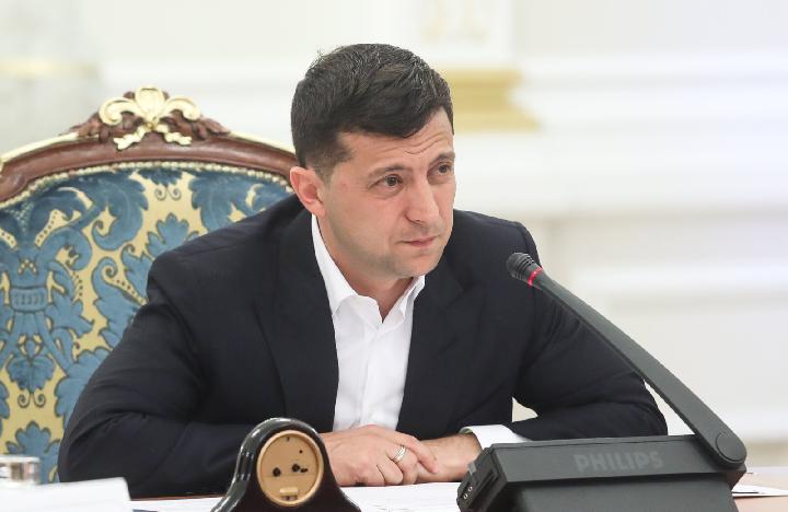 Presiden Volodymyr Zelensky.[Kyiv Post]

